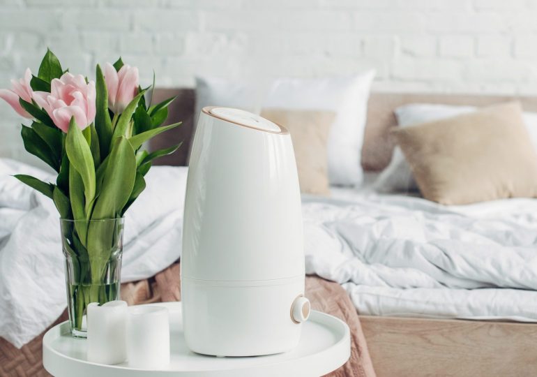 Did you know that a humidifier in your bedroom can improve your sleep quality and skin condition?