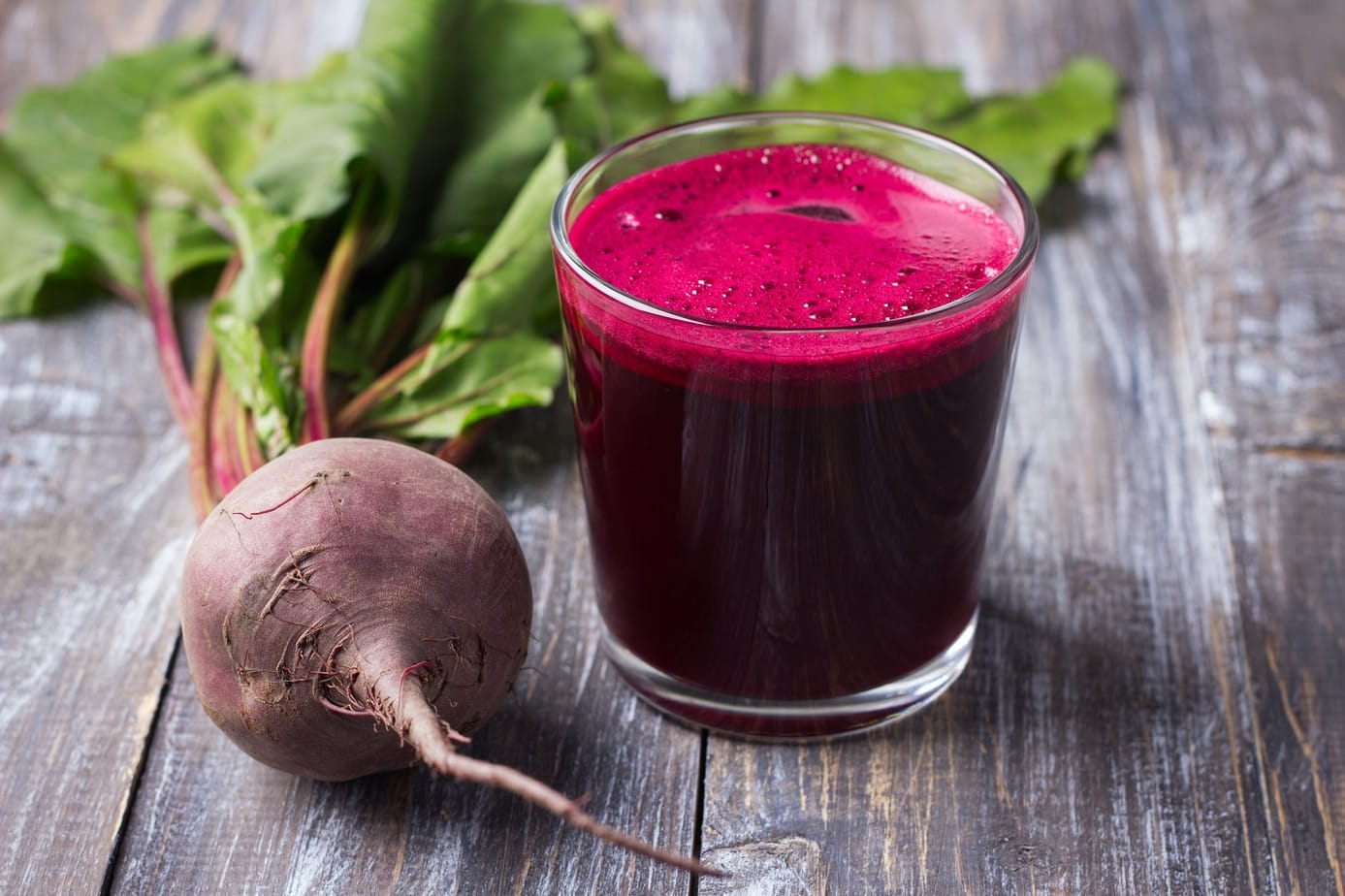 Pickled beet juice. We suggest why it is worth drinking